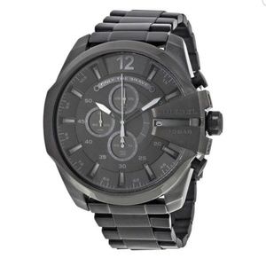 Diesel black mega chief watch